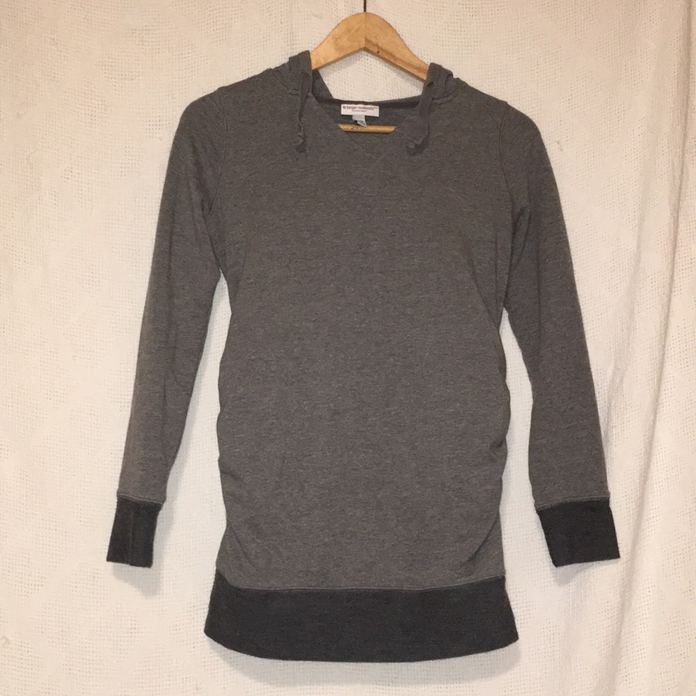 Liz Lange Maternity Pullover, Grey